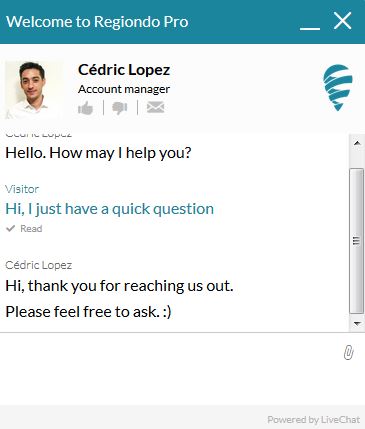 Live-Chats bieten die Möglichkeit mit echten Menschen zu sprechen und so Ihren Angeboten eine menschliche note zu verleihen