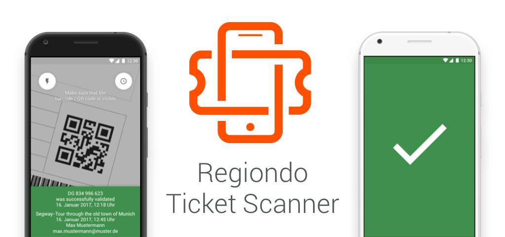 Le nouveau scanner de ticket Regiondo