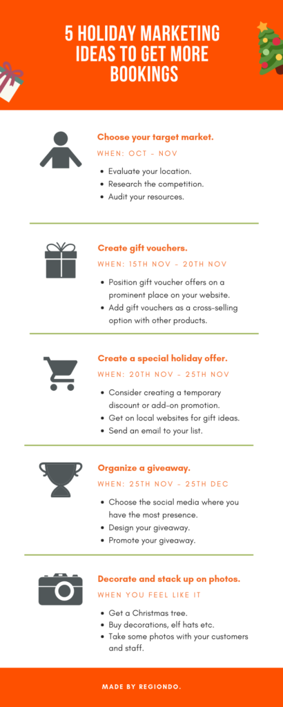 boost holiday sales infographic