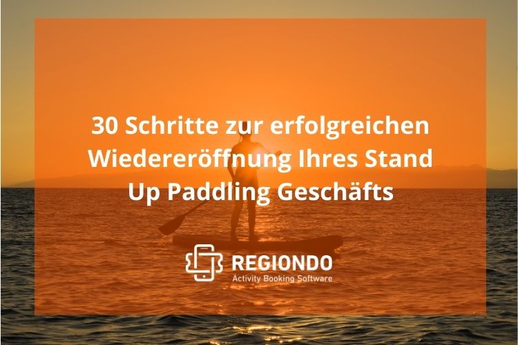 Sonnenuntergang meer Stand up Paddeling