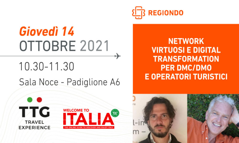 Regiondo al TTG: Network virtuosi e digital transformation. Ce ne parla Tommaso Peduzzi, Head of Italy Regiondo