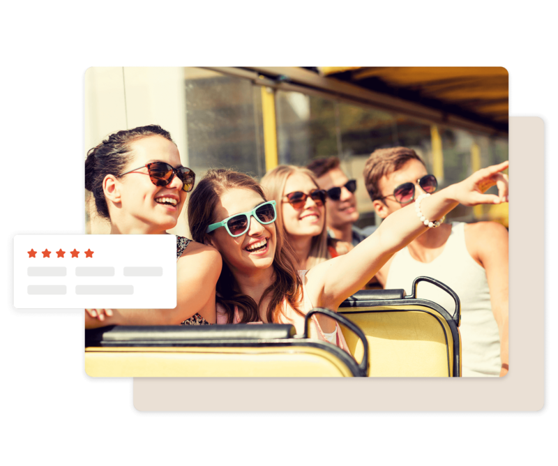 Online booking software for hop-on hop-off bus tours