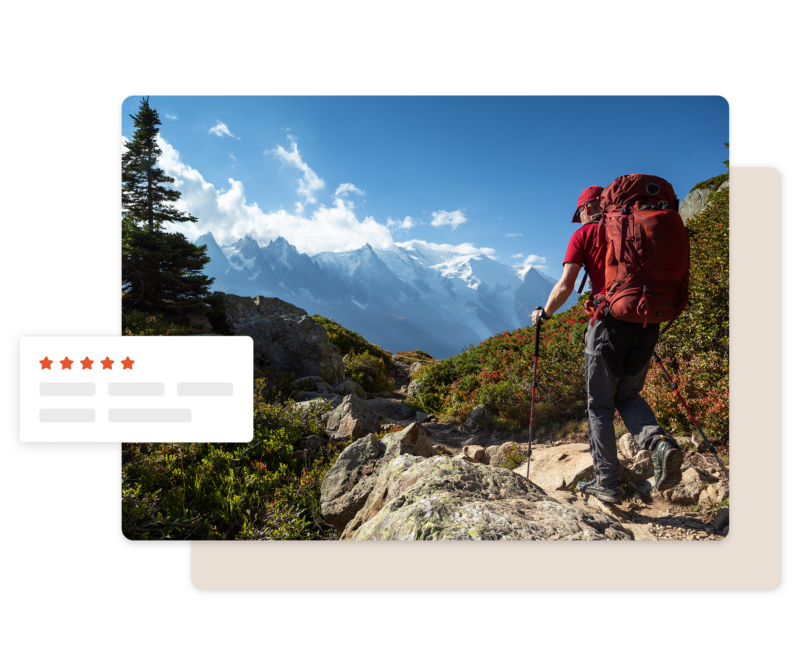Booking system for Walking, Hiking and Trekking Tours 